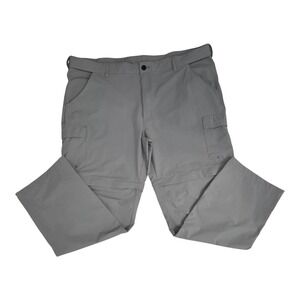 World Wide Sportsman Convertible Fishing Pants Mens 46x32 Grey